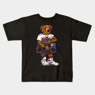 Radio Raheem Bear Kids T-Shirt